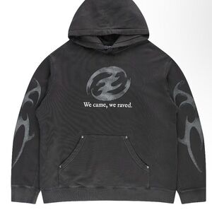 CEECLA BROKEN METAL HOODIE GREY RETAIL $300